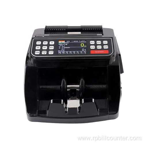 Automatic Indian Value contadora Bill Counter